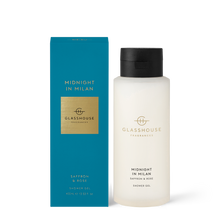 Load image into Gallery viewer, Glasshouse Fragrances – Midnight In Milan Shower Gel