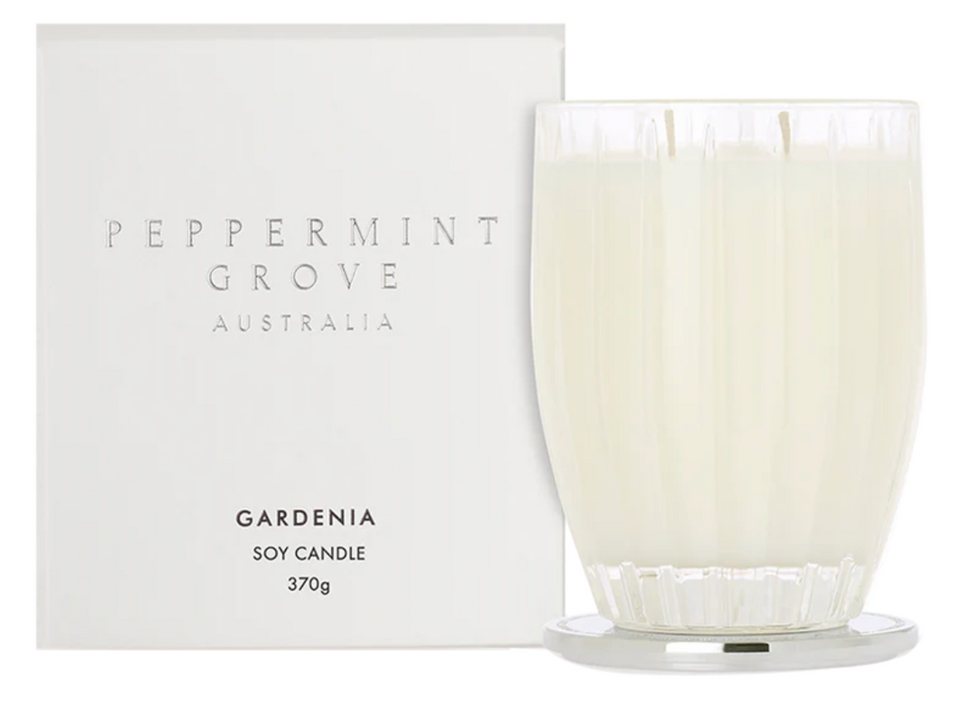 Peppermint Grove Soy Candle 370g – Gardenia