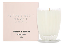 Load image into Gallery viewer, Peppermint Grove Candle – Freesia &amp; Berries
