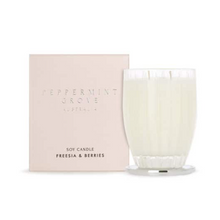 Load image into Gallery viewer, Peppermint Grove Candle – Freesia &amp; Berries
